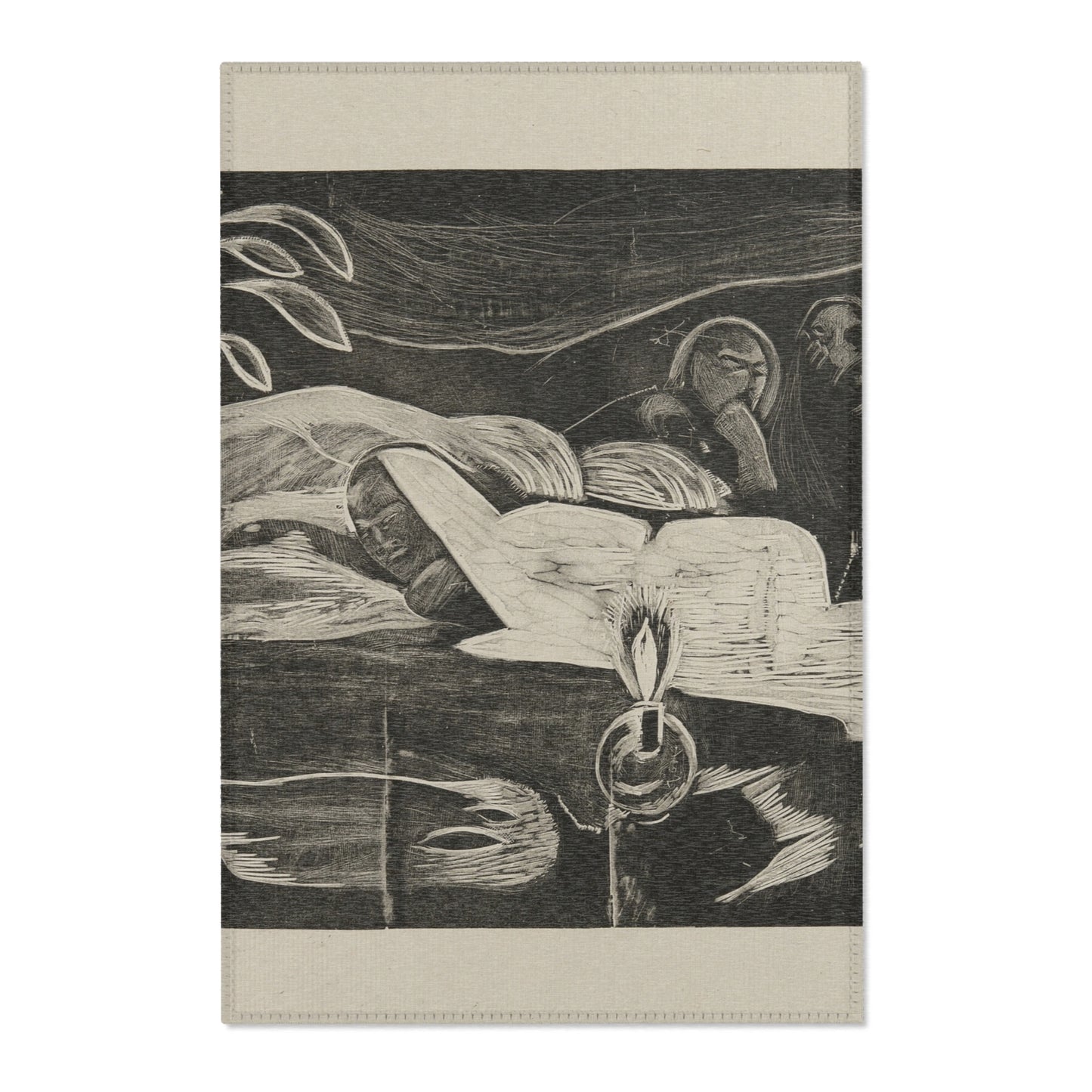 Paul Gauguin - Te po (The Night), from the Noa Noa Suite | Area Rug