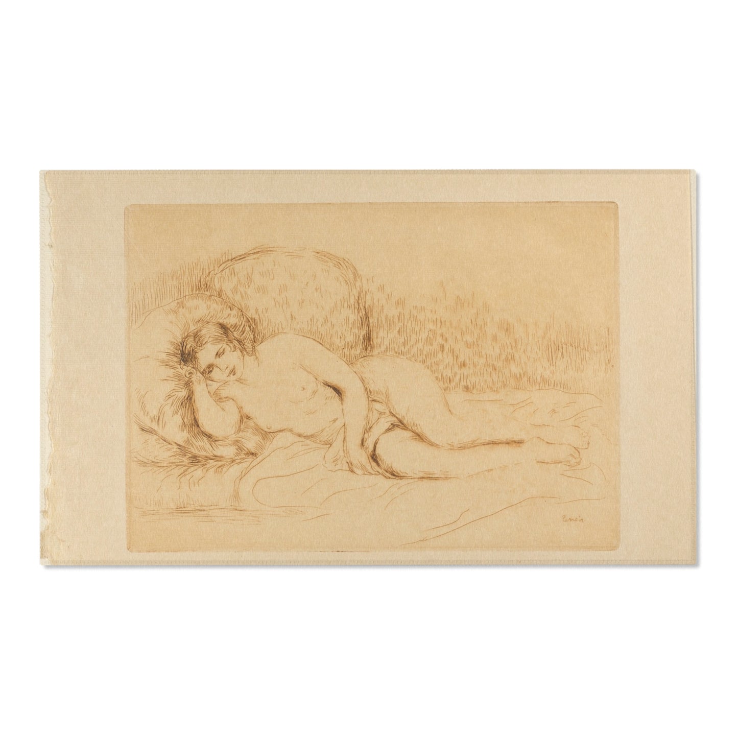 Pierre-Auguste Renoir - Reclining Nude | Area Rug