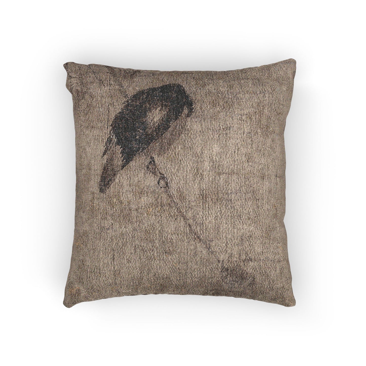 093_willow-and-magpie | Woven Pillow