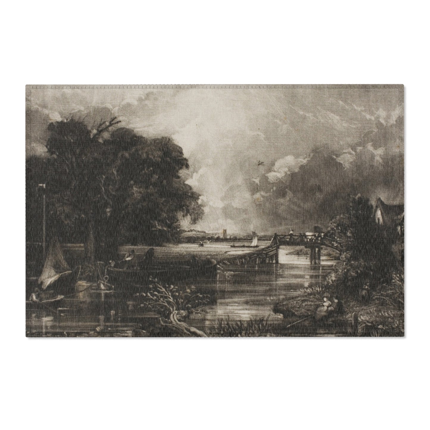 David Lucas - River Stour, Suffolk | Area Rug