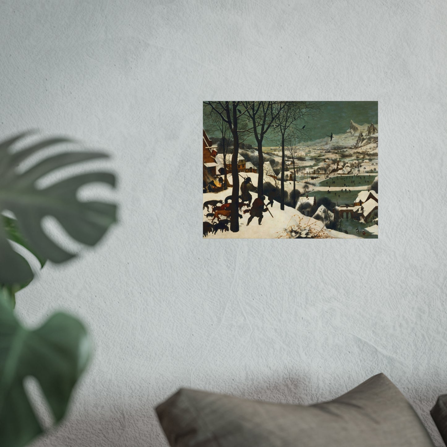 Pieter Bruegel the Elder - Hunters in the Snow (Winter) - Google Art Project | Fine Art Poster