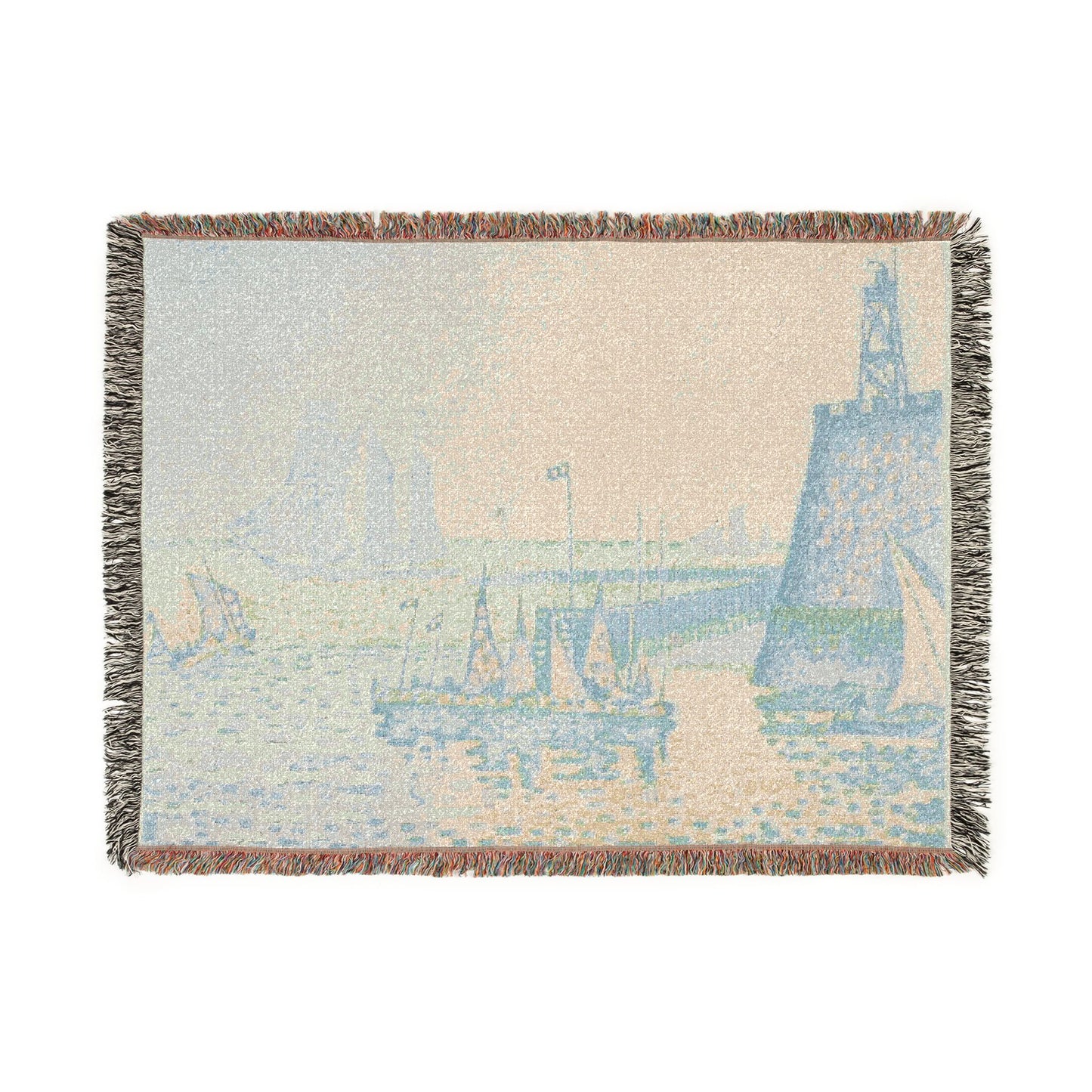 Paul Signac - Evening | Woven Tapestry Blanket