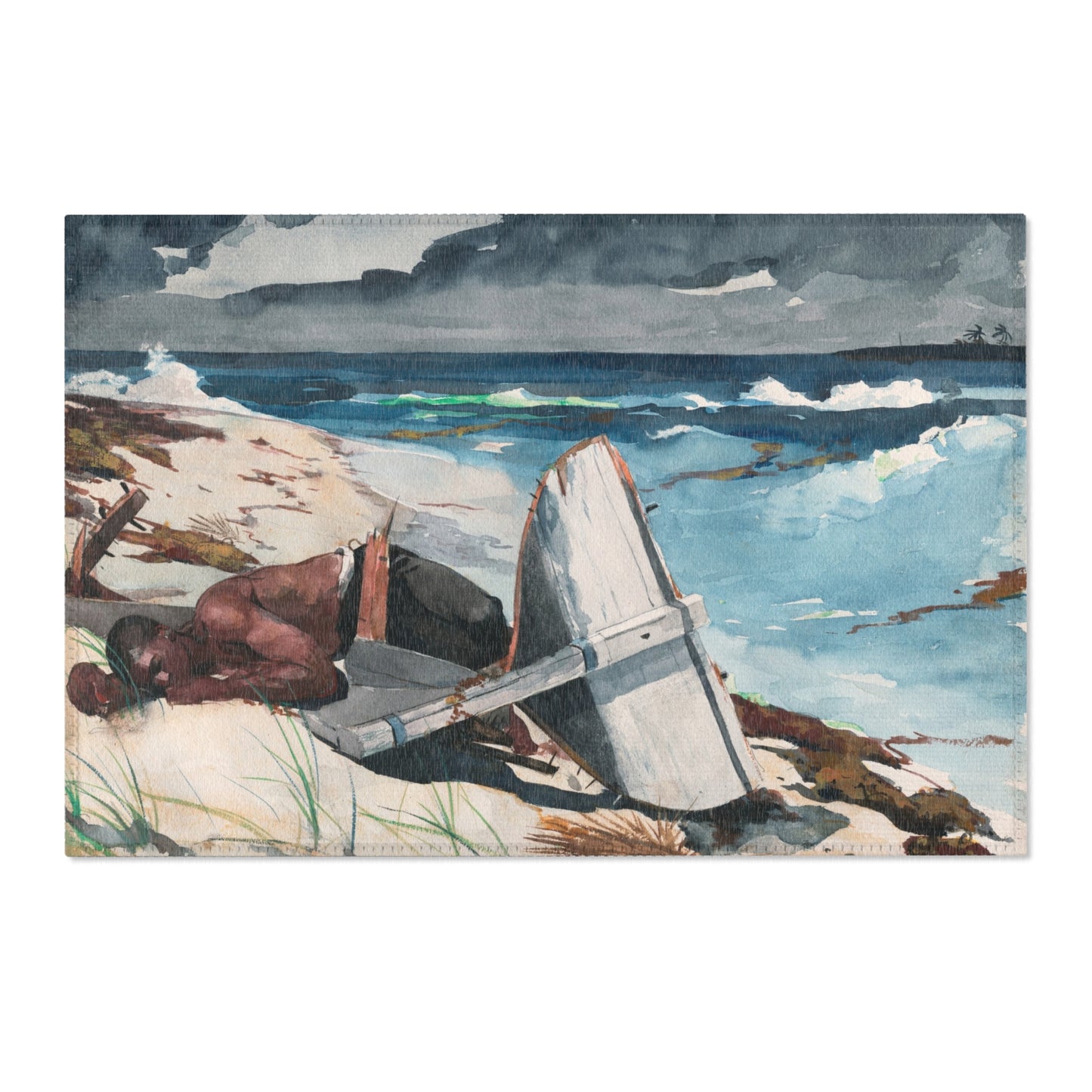 Winslow Homer - After the Hurricane, Bahamas | Area Rug