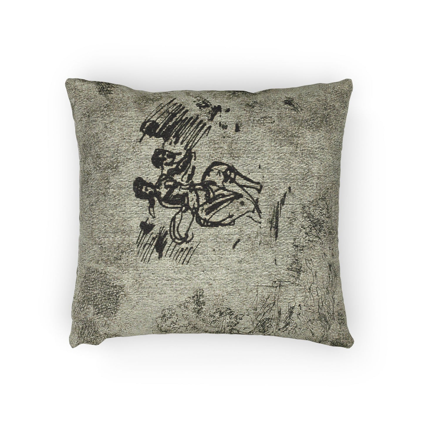 Seated Woman and Other Sketches — Lorrain Pillow