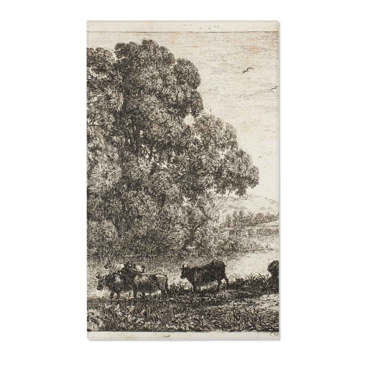 The Cowherd — Lorrain Area Rug