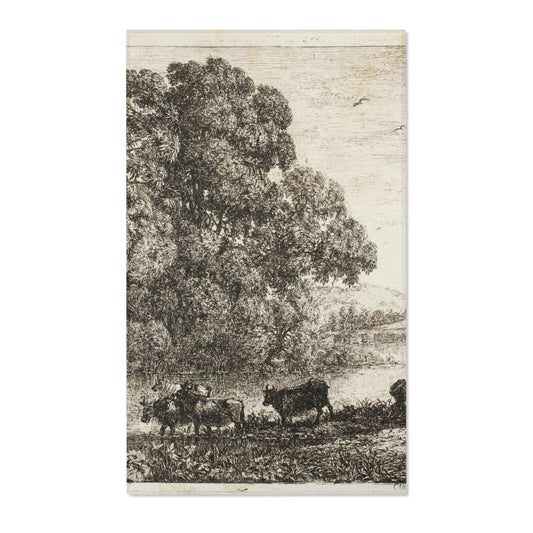 The Cowherd — Lorrain Area Rug