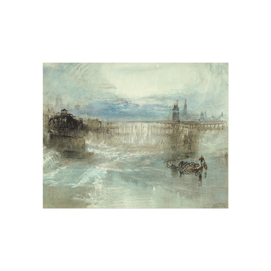 View of Lucerne — Joseph Mallord William Turner Fine Art Poster