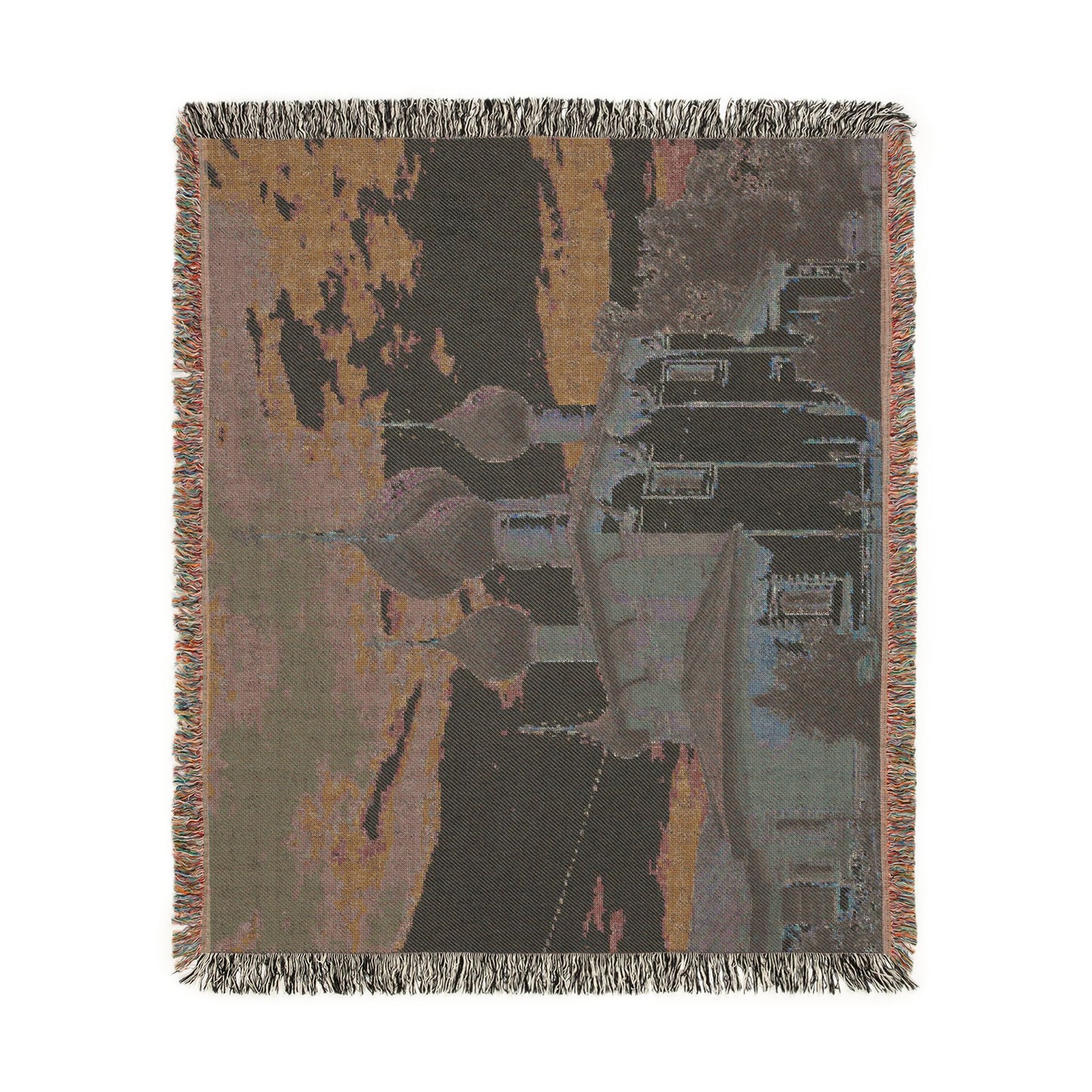 Church of the Beheading of Saint John the Baptist Alekseyevsky Monastery Uglich 2023-07-22 7452 | Woven Tapestry Blanket