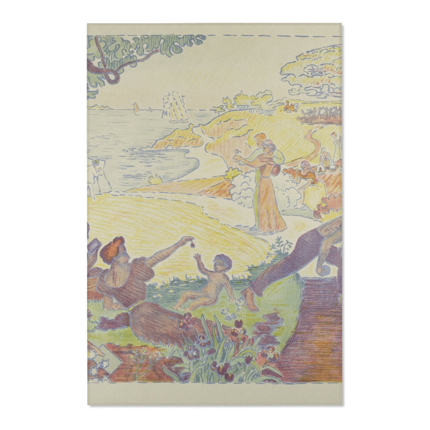 Paul Signac - In Times of Harmony | Area Rug