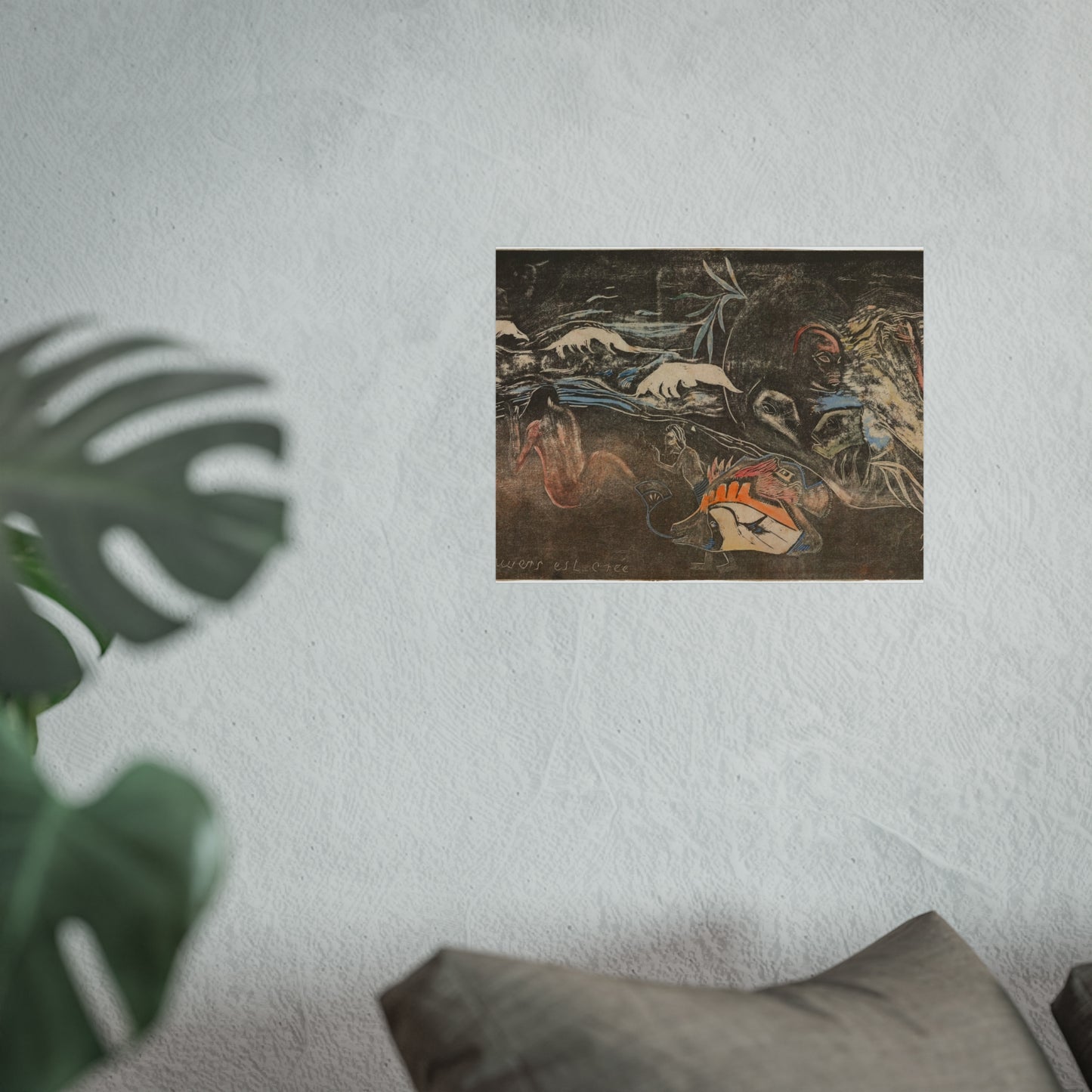 Paul Gauguin - L’univers est créé (The Universe Is Being Created), from the Noa Noa Suite | Fine Art Poster