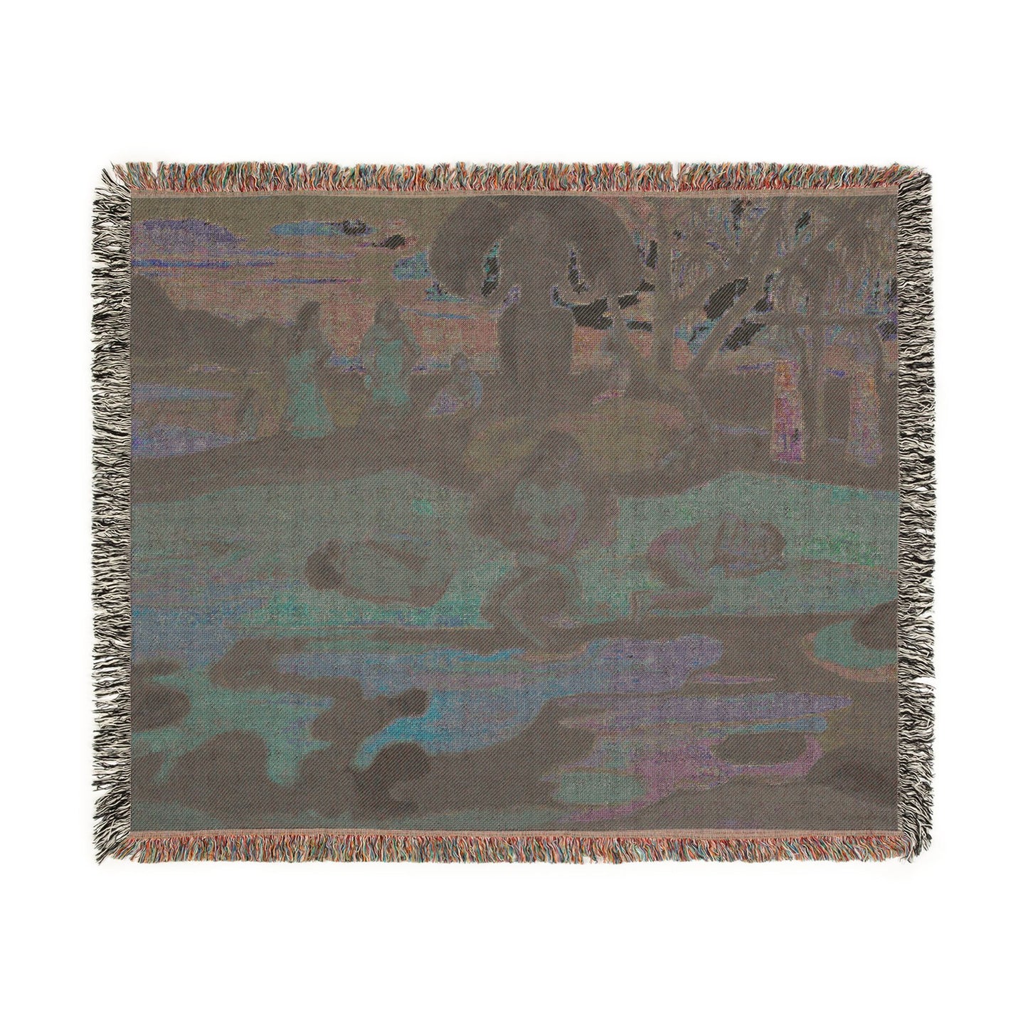 Paul Gauguin - Mahana no atua (Day of the God) | Woven Tapestry Blanket