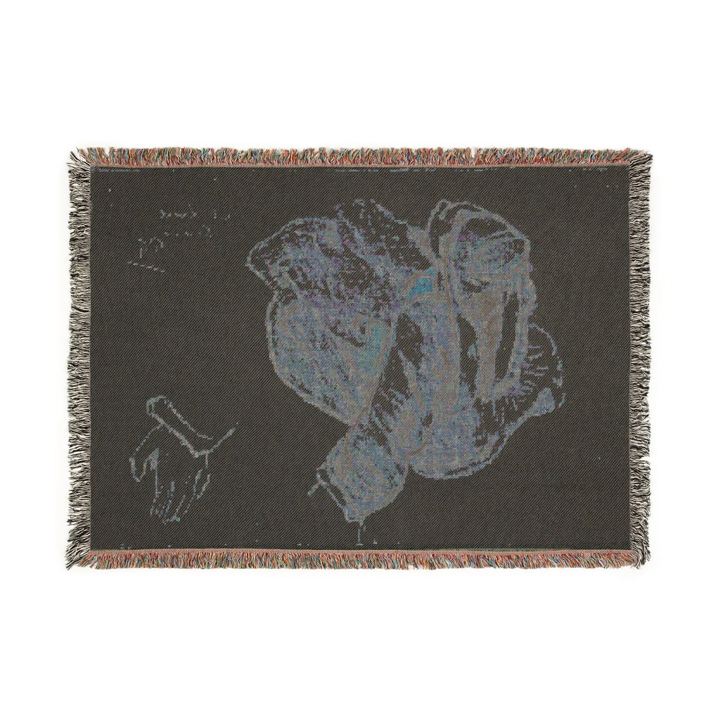 Paul Gauguin - Seated Breton Woman | Woven Tapestry Blanket