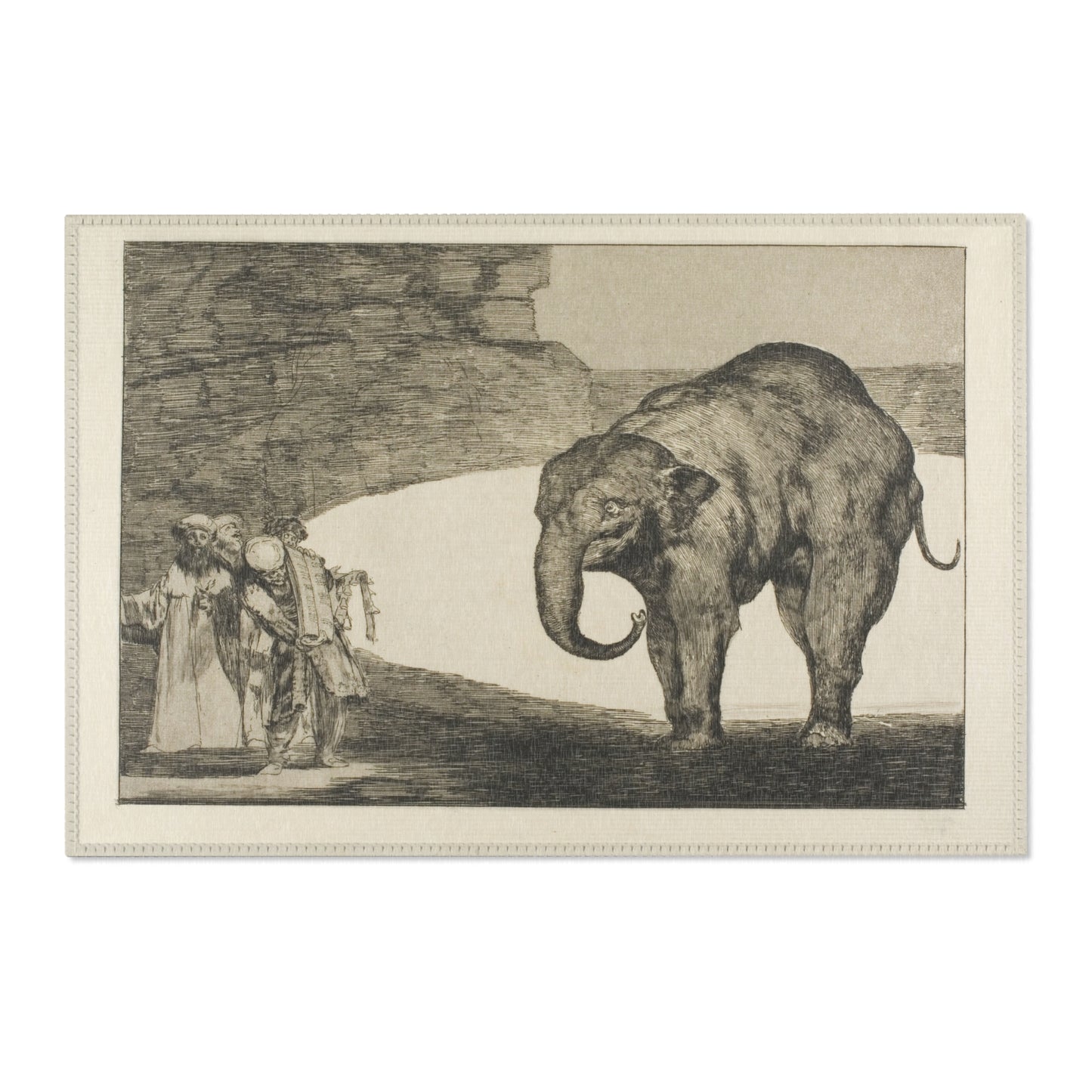 Francisco José de Goya y Lucientes - Animal Folly, from Disparates | Area Rug