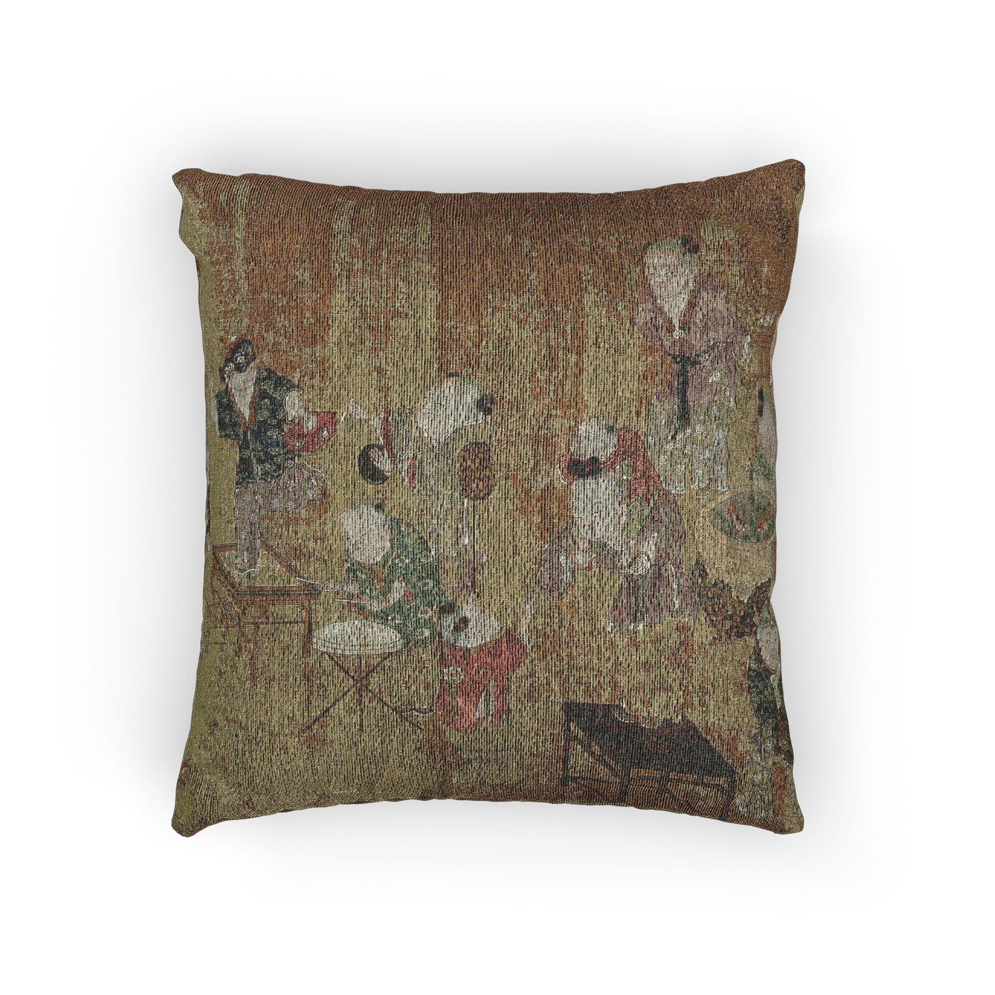 103_children-at-play | Woven Pillow