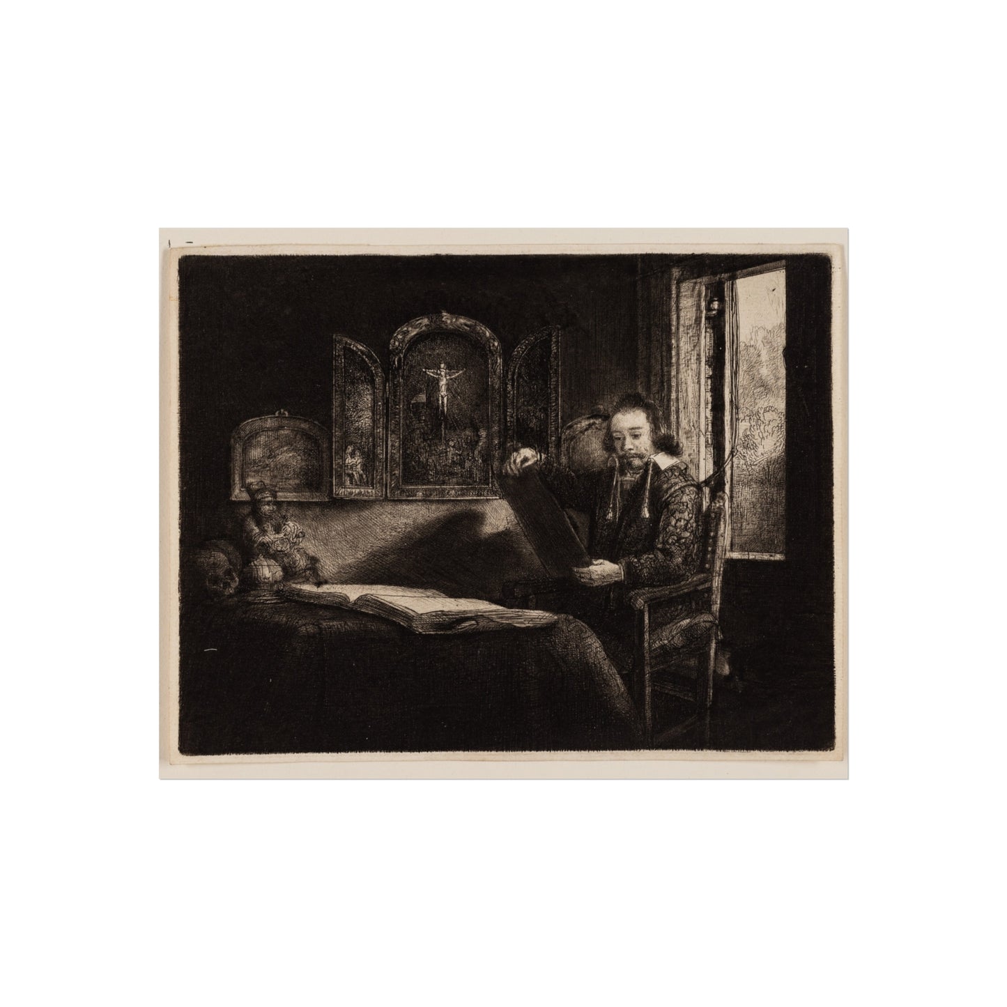 Rembrandt van Rijn - Abraham Francen, Apothecary | Fine Art Poster