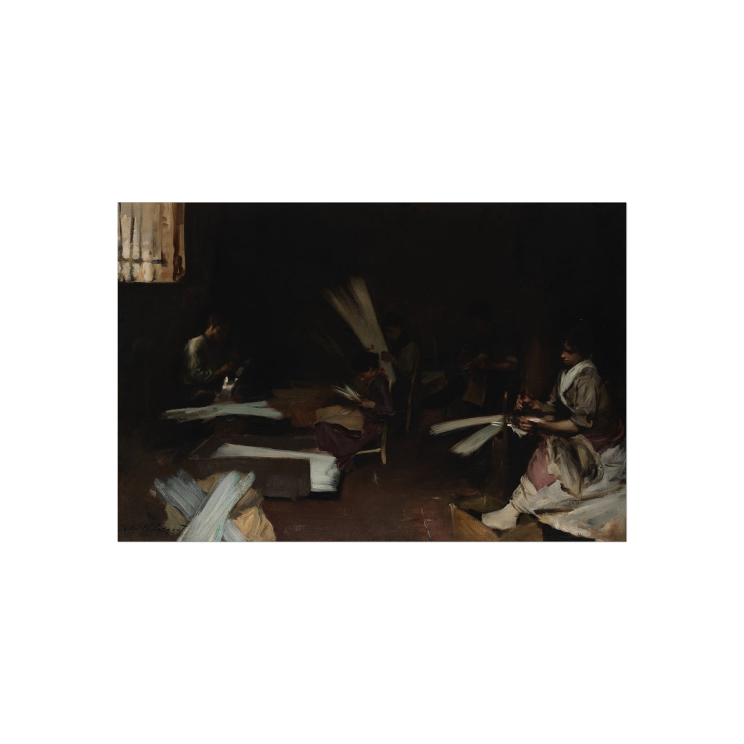 John Singer Sargent - Venetian Glass Workers | Fine Art Poster