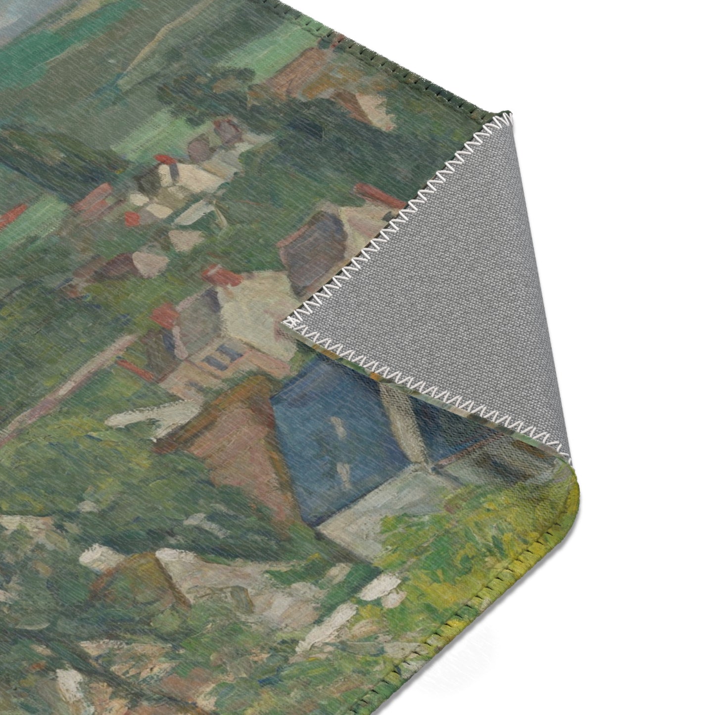 Paul Cezanne - Auvers, Panoramic View | Area Rug