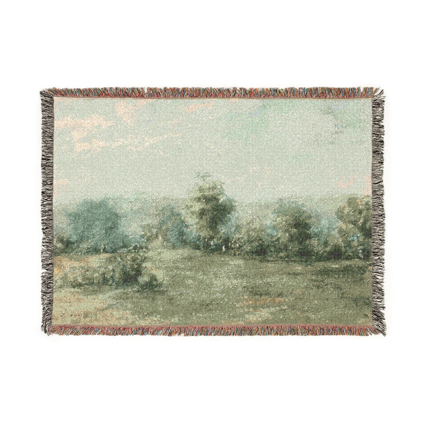 George Inness - Landscape | Woven Tapestry Blanket