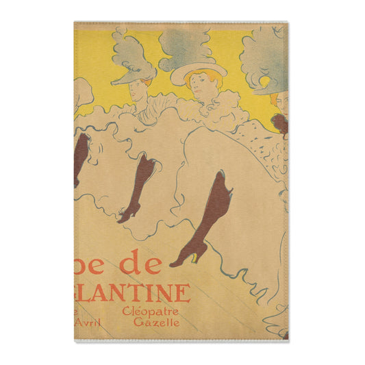 Mademoiselle Eglantine's Troupe — Toulouse-Lautrec Area Rug