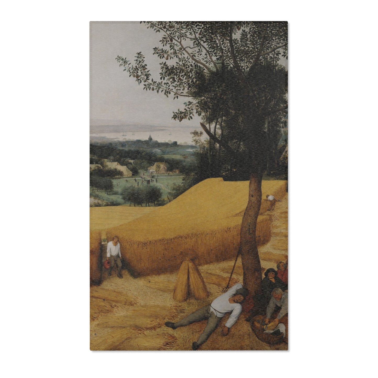 Pieter Bruegel the Elder- The Harvesters - Google Art Project | Area Rug