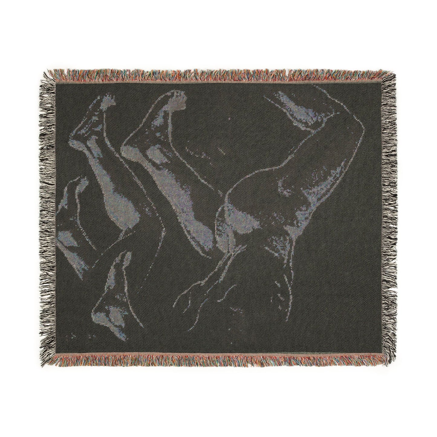 John Singer Sargent - Sketches of Legs and Feet | Woven Tapestry Blanket