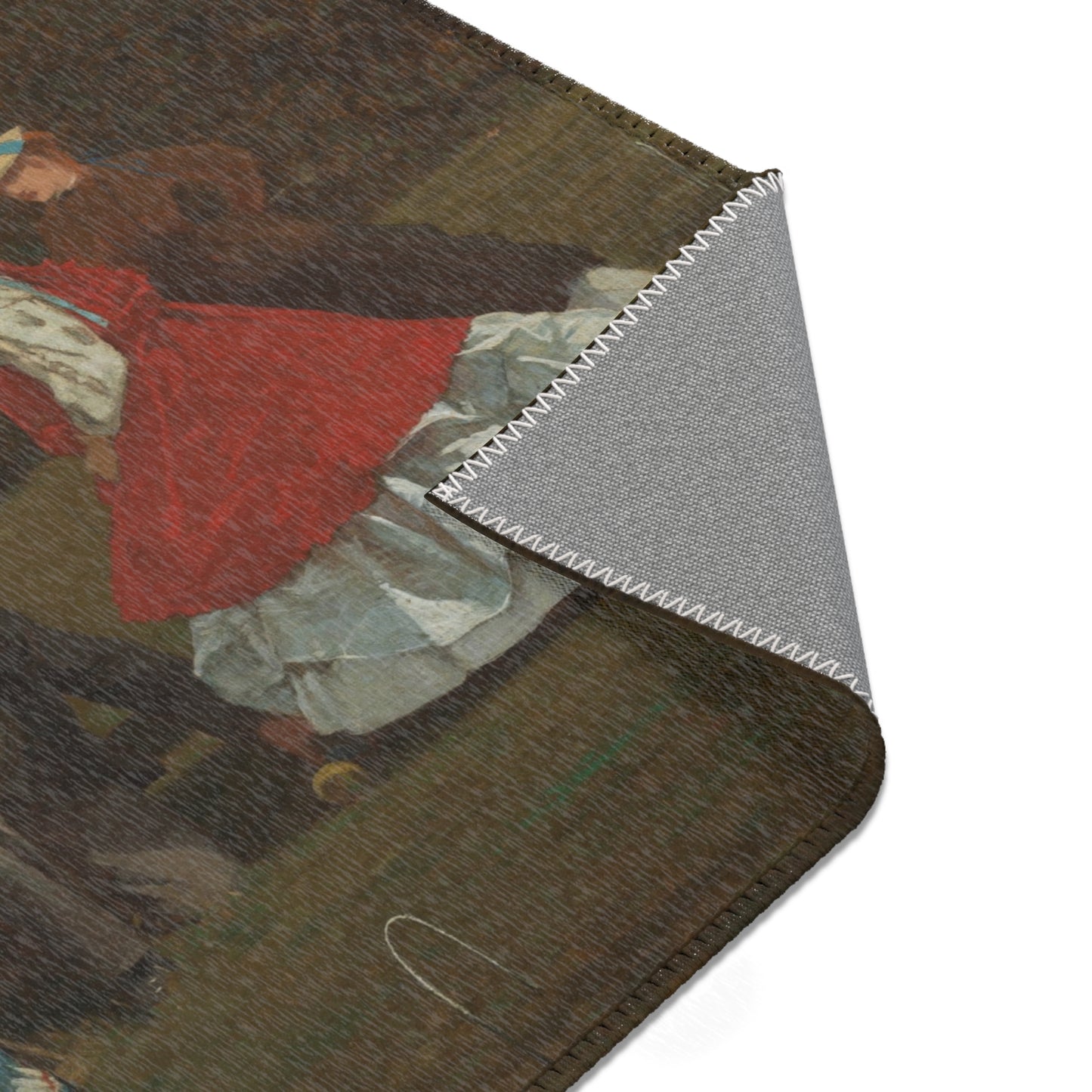 Winslow Homer - Croquet Scene | Area Rug