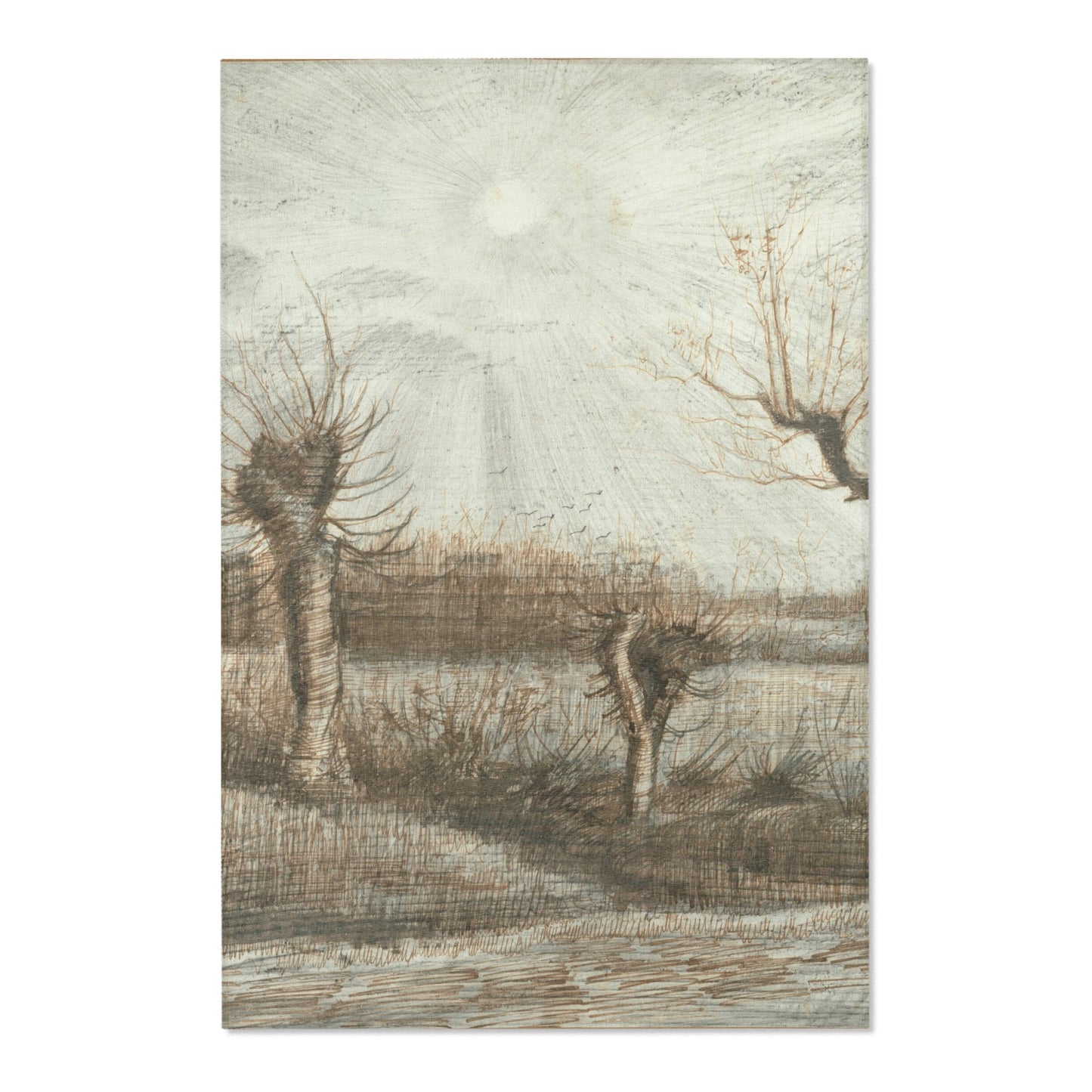 Vincent van Gogh - Tetards (Pollards) | Area Rug