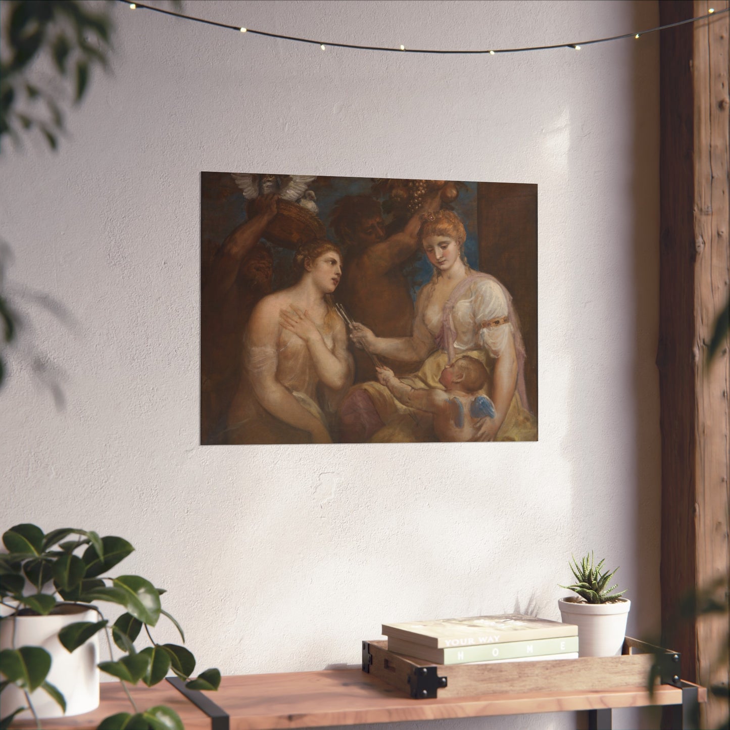 Imitator of Titian - Allegory of Venus and Cupid | Fine Art Poster