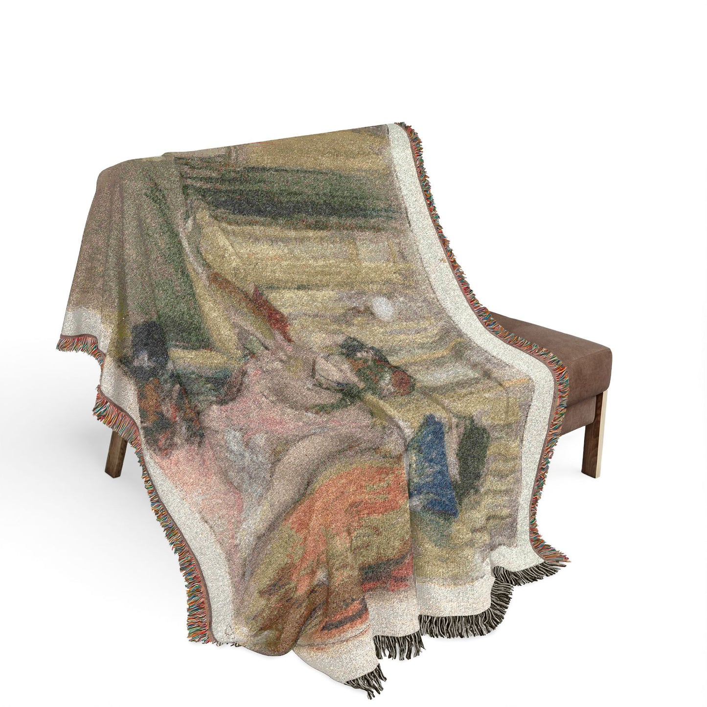 Hilaire Germain Edgar Degas - Singers on the Stage | Woven Tapestry Blanket