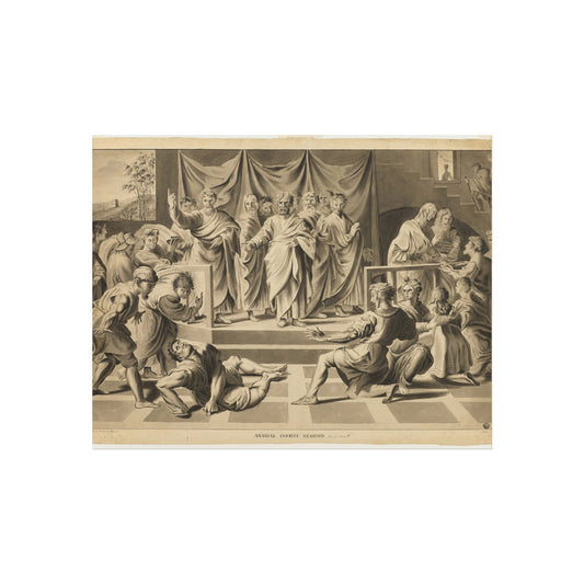 Death of Ananias — John Constable Fine Art Poster