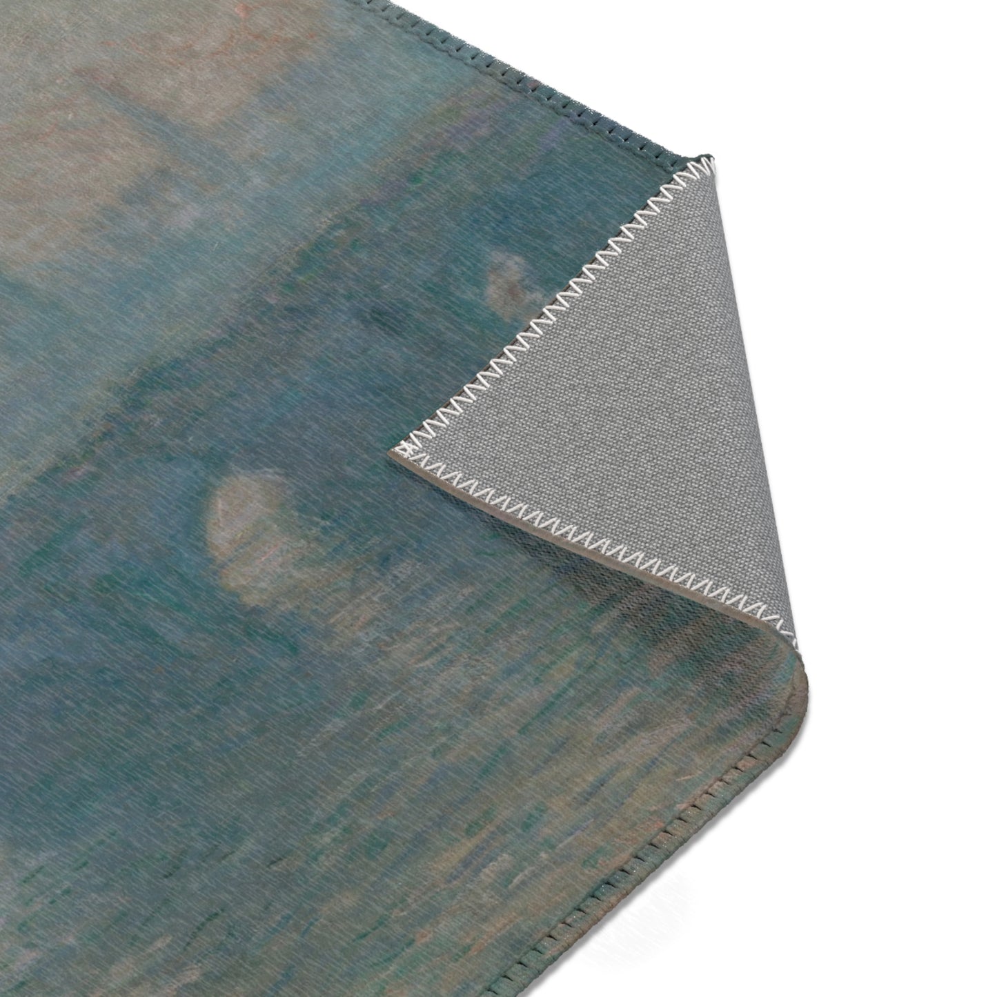 Claude Monet - Waterloo Bridge, Gray Weather | Area Rug