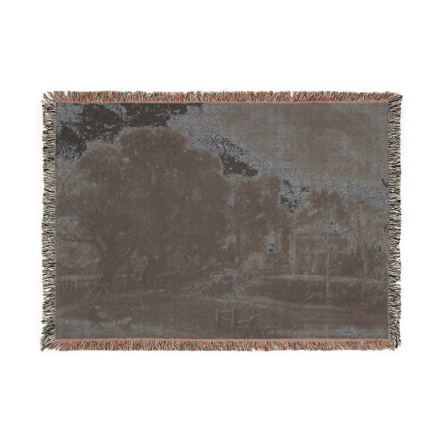 David Lucas - Frontispiece, to Mr. Constable's English Landscape, East Bergholt, Suffolk | Woven Tapestry Blanket