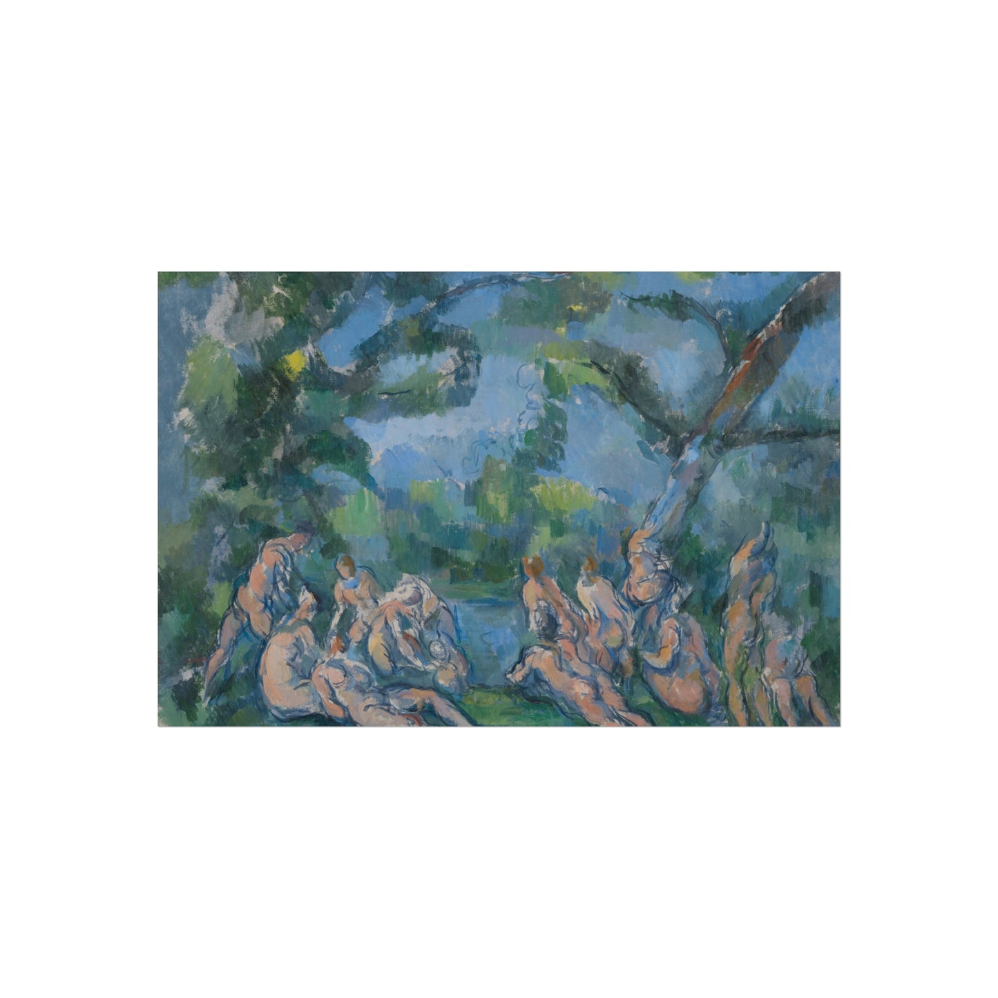 Paul Cezanne - The Bathers | Fine Art Poster
