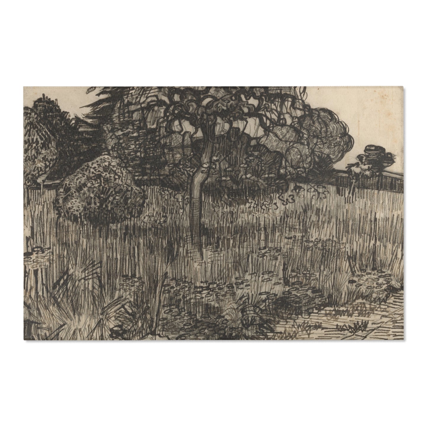Vincent van Gogh - Weeping Tree | Area Rug