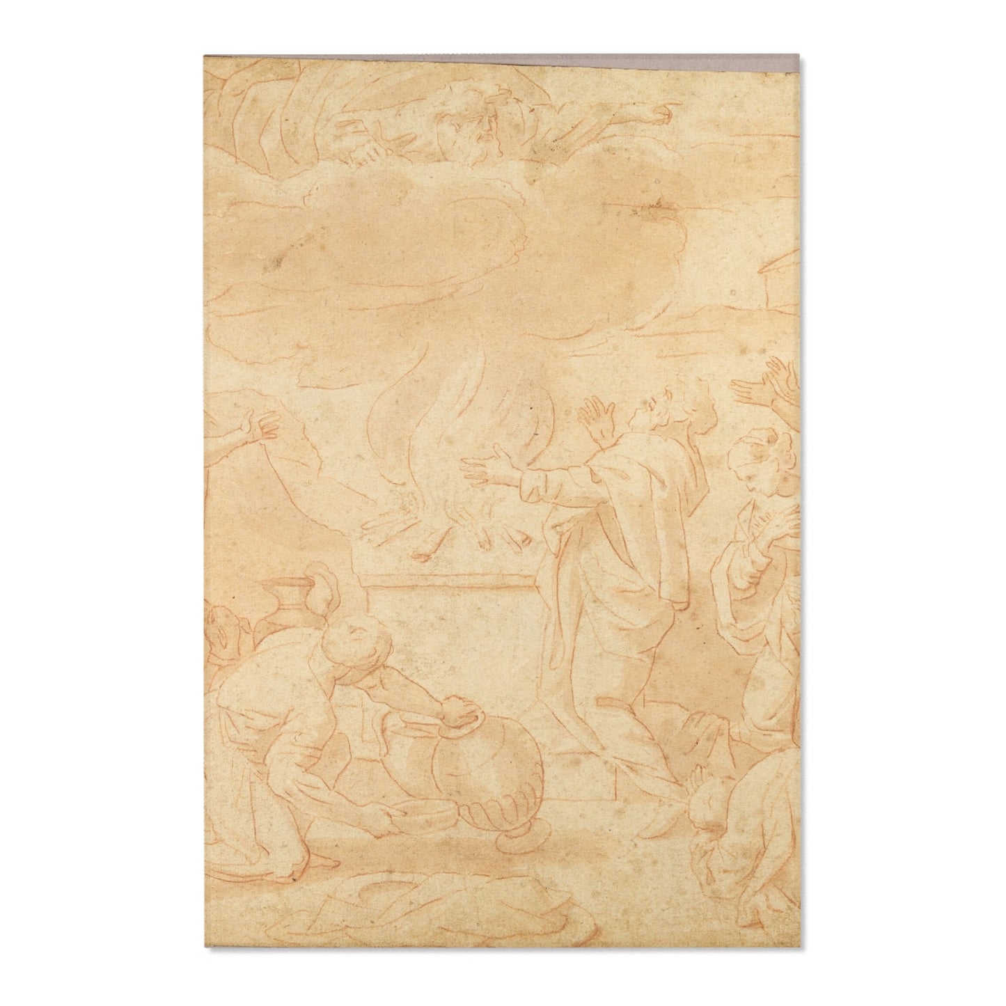 Nicolas Poussin - Noah's Sacrifice | Area Rug