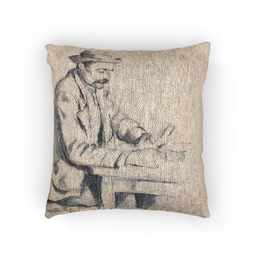A Study for the Card Players — Cezanne Pillow
