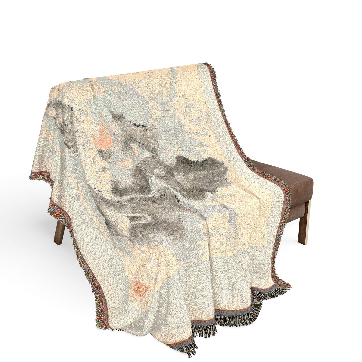 116_children-playing-blindman-s-buff-in-a-garden | Woven Tapestry Blanket