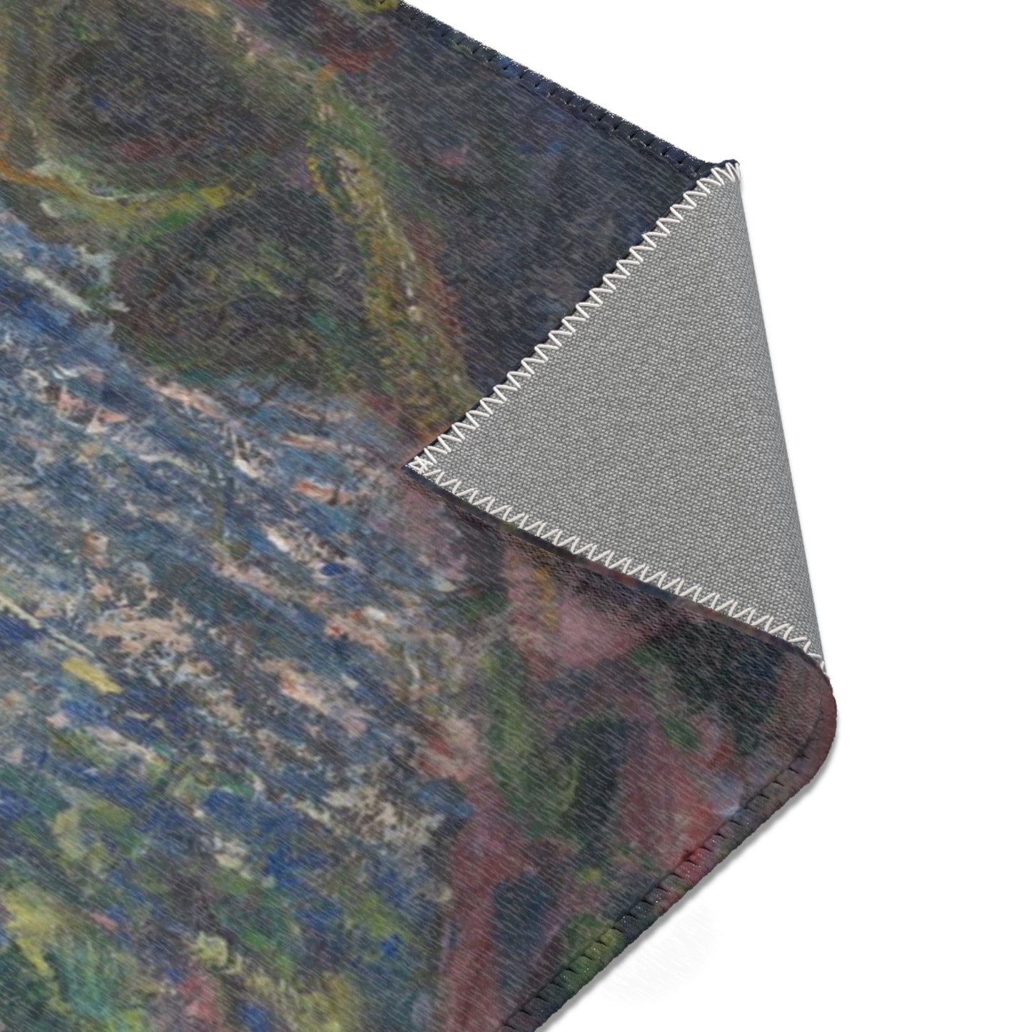 Claude Monet - The Petite Creuse River | Area Rug