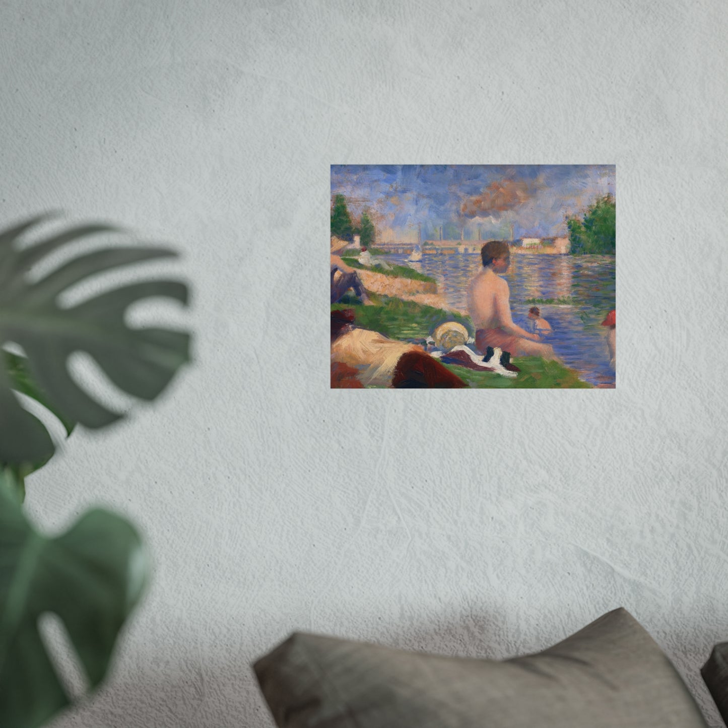 Georges Seurat - Final Study for Bathers at Asnières | Fine Art Poster