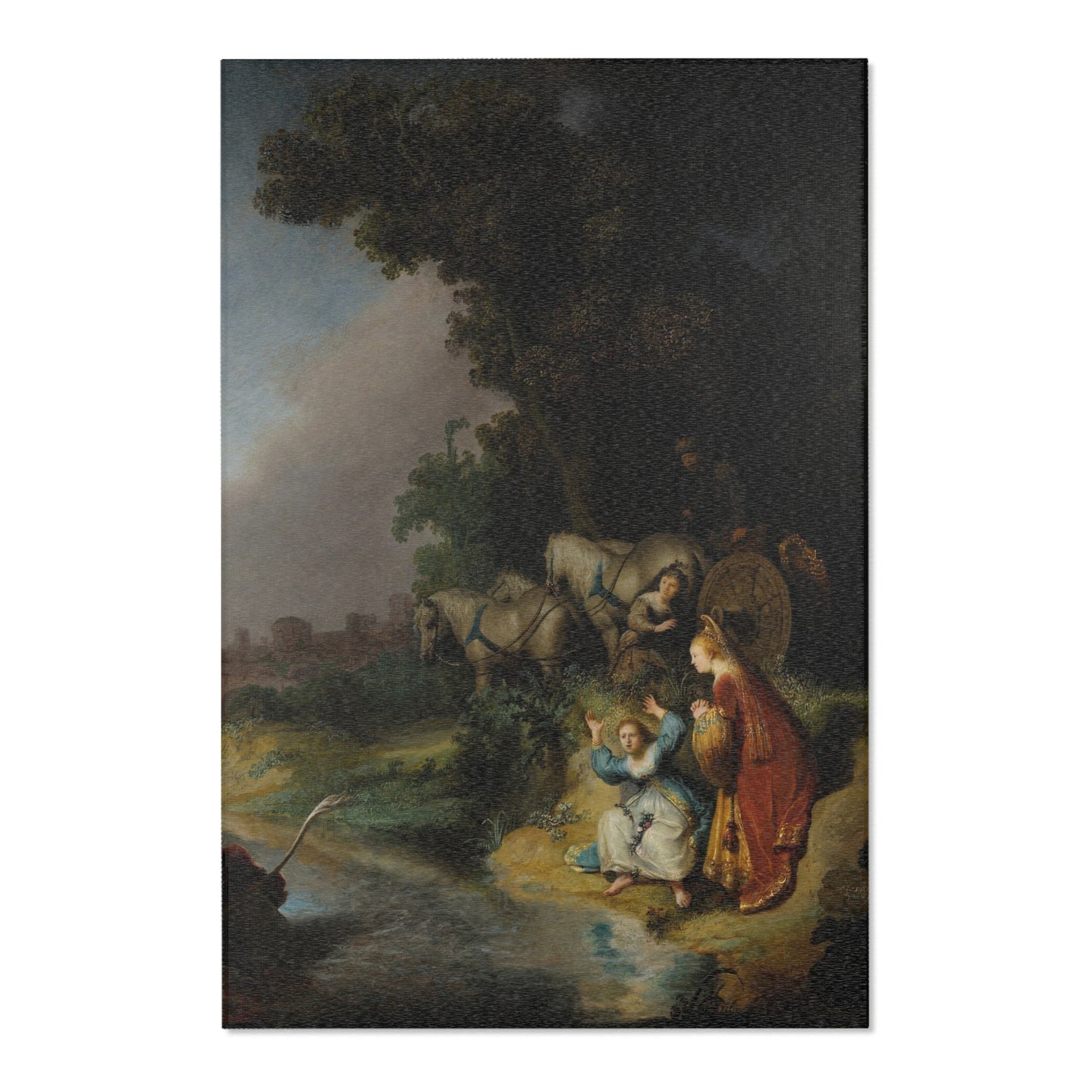 Rembrandt Harmensz. van Rijn - The Abduction of Europa - Google Art Project | Area Rug