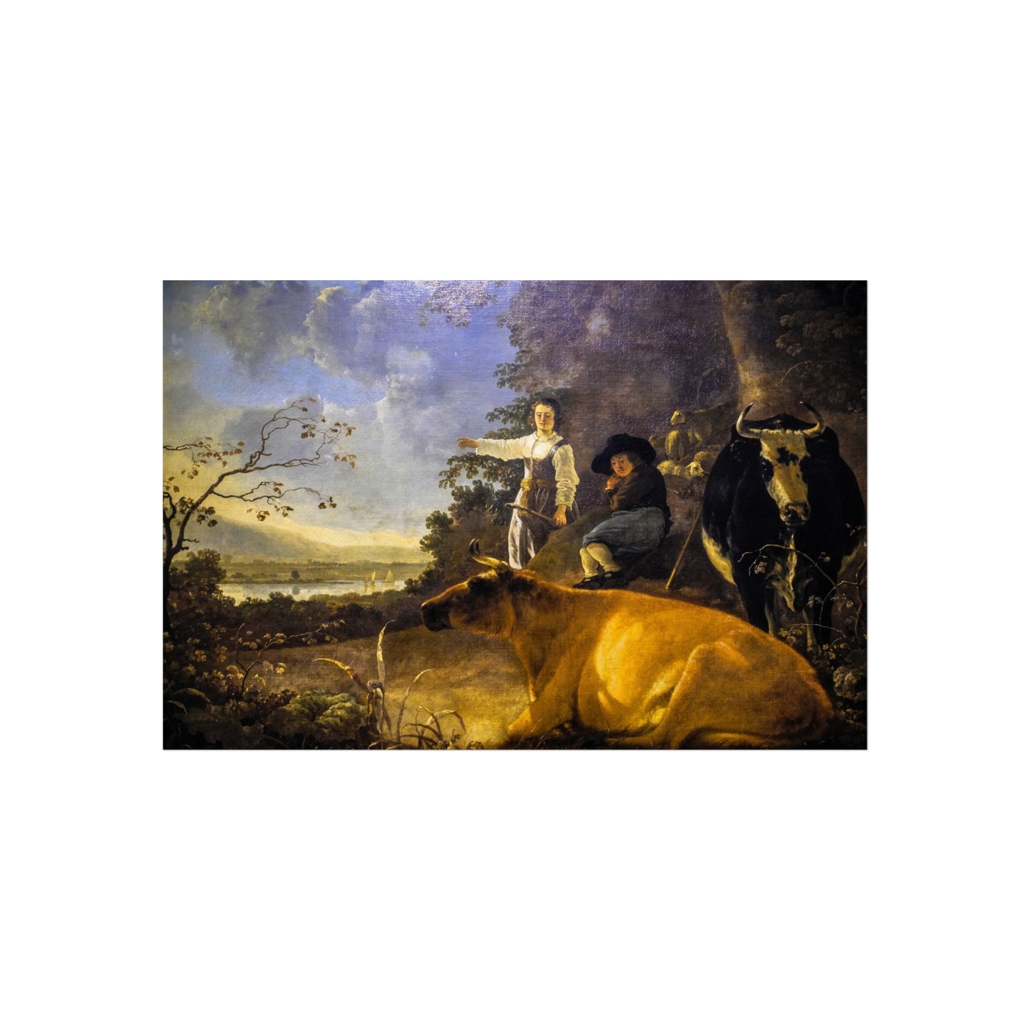 Aelbert Cuyp - Cattle with Shepherds | Fine Art Poster