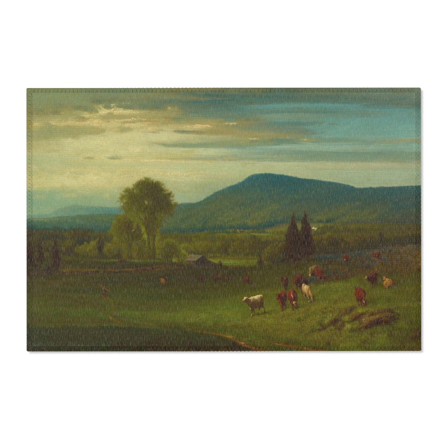 George Inness - Summer in the Catskills | Area Rug