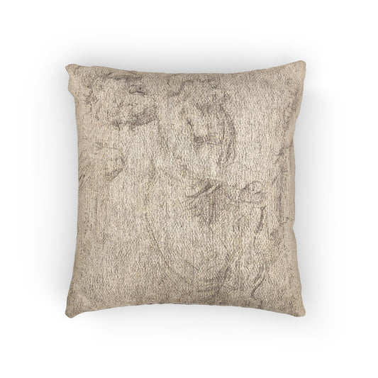 Studies of a Roman Sarcophagus — Peter Paul Rubens Woven Pillow