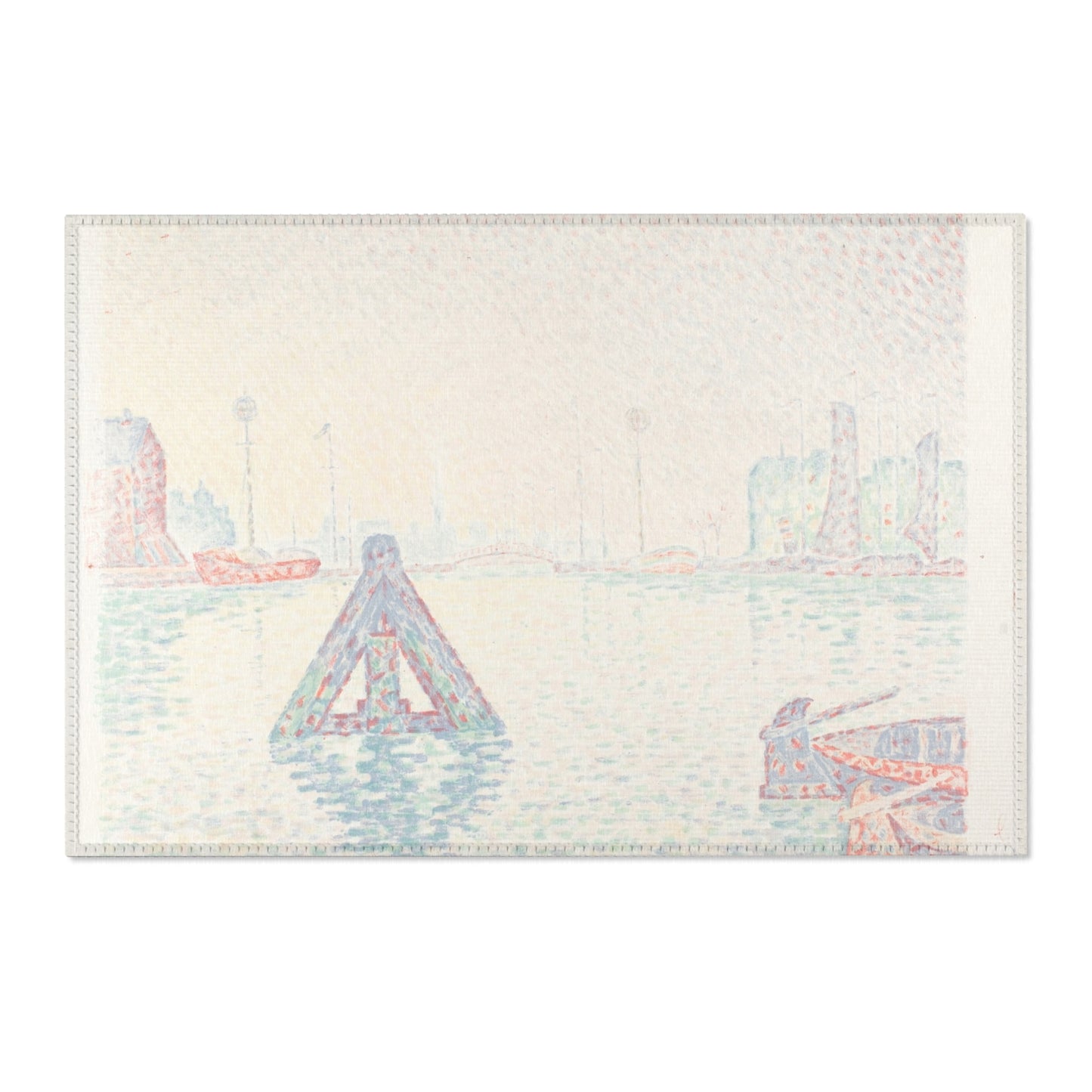 Paul Signac - In Holland—The Buoy | Area Rug