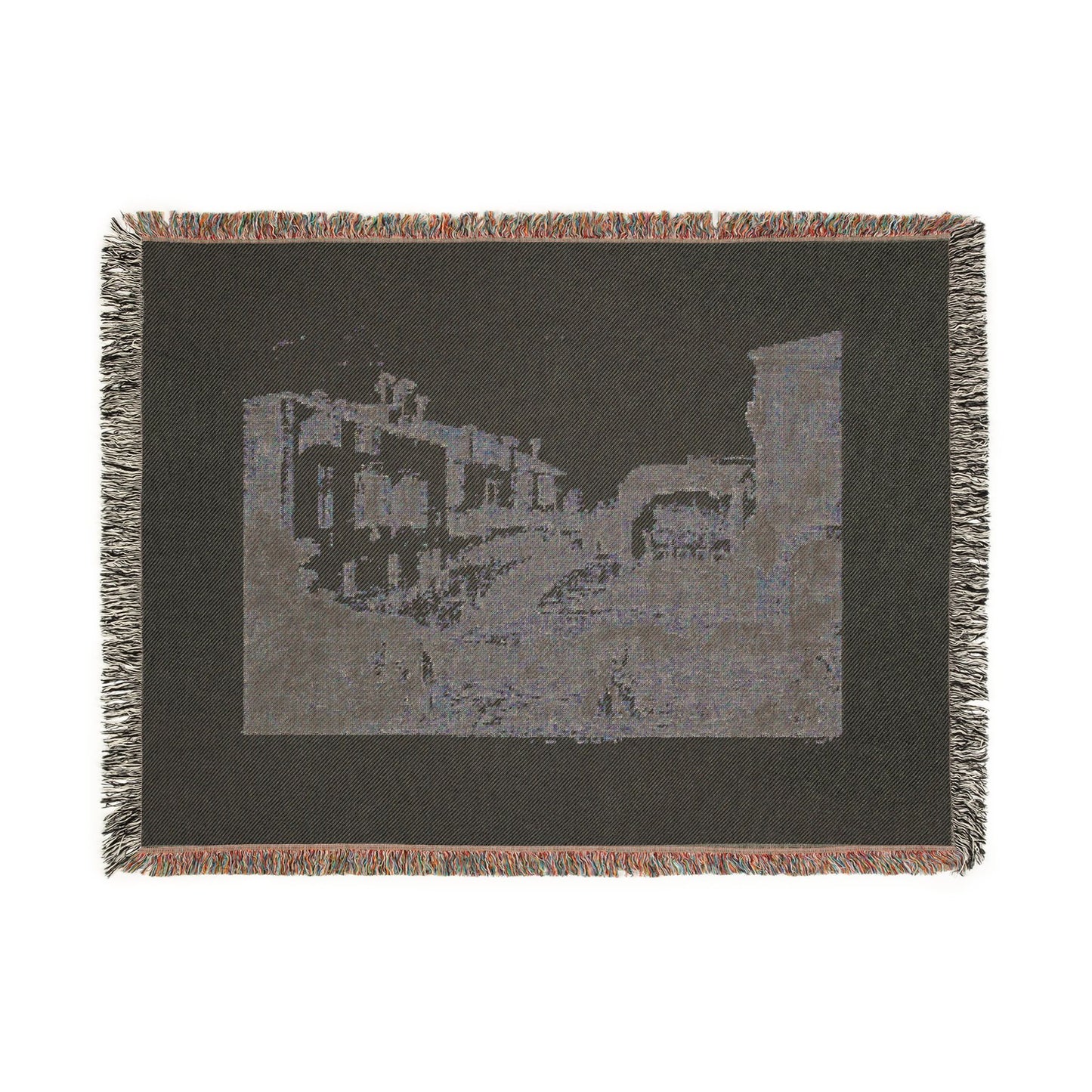Canaletto - Le Porte Del Dolo, from Vedute | Woven Tapestry Blanket