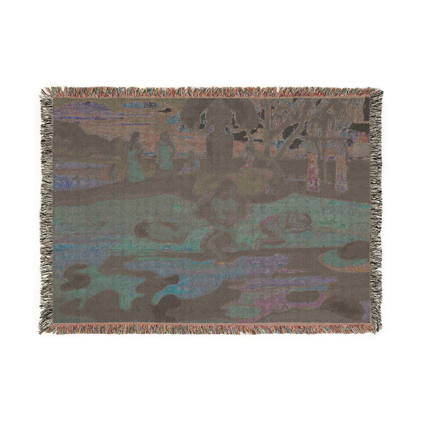 Paul Gauguin - Mahana no atua (Day of the God) | Woven Tapestry Blanket