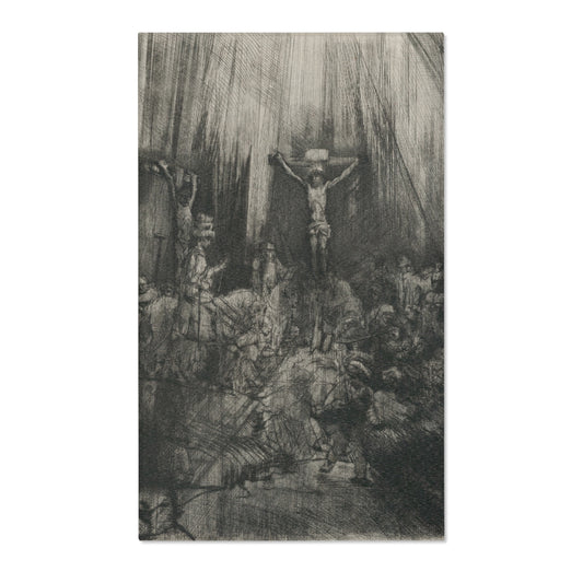 Christ Crucified between the Two Thieves — Rembrandt Area Rug