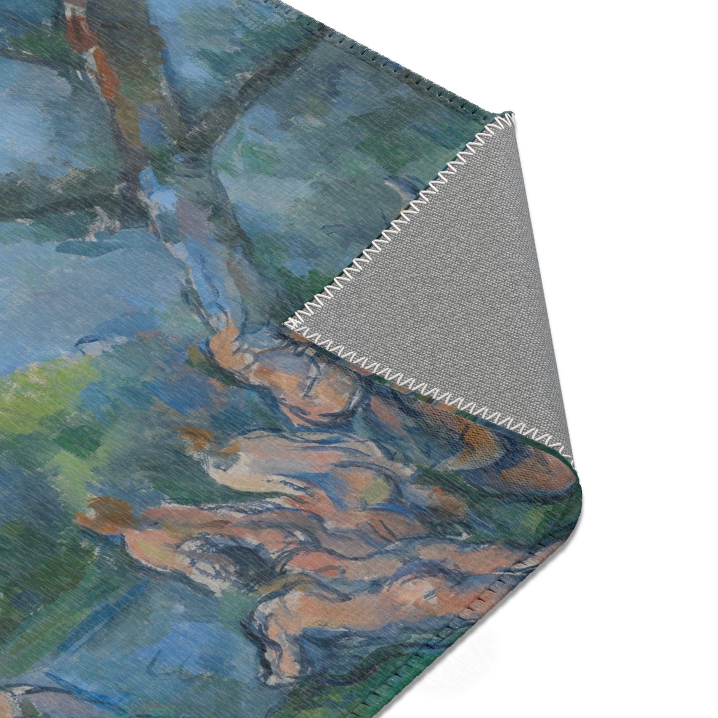 Paul Cezanne - The Bathers | Area Rug