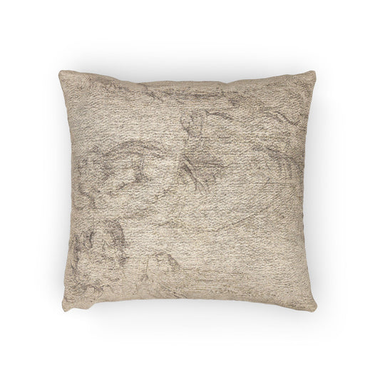 Studies of a Roman Sarcophagus — Peter Paul Rubens Woven Pillow