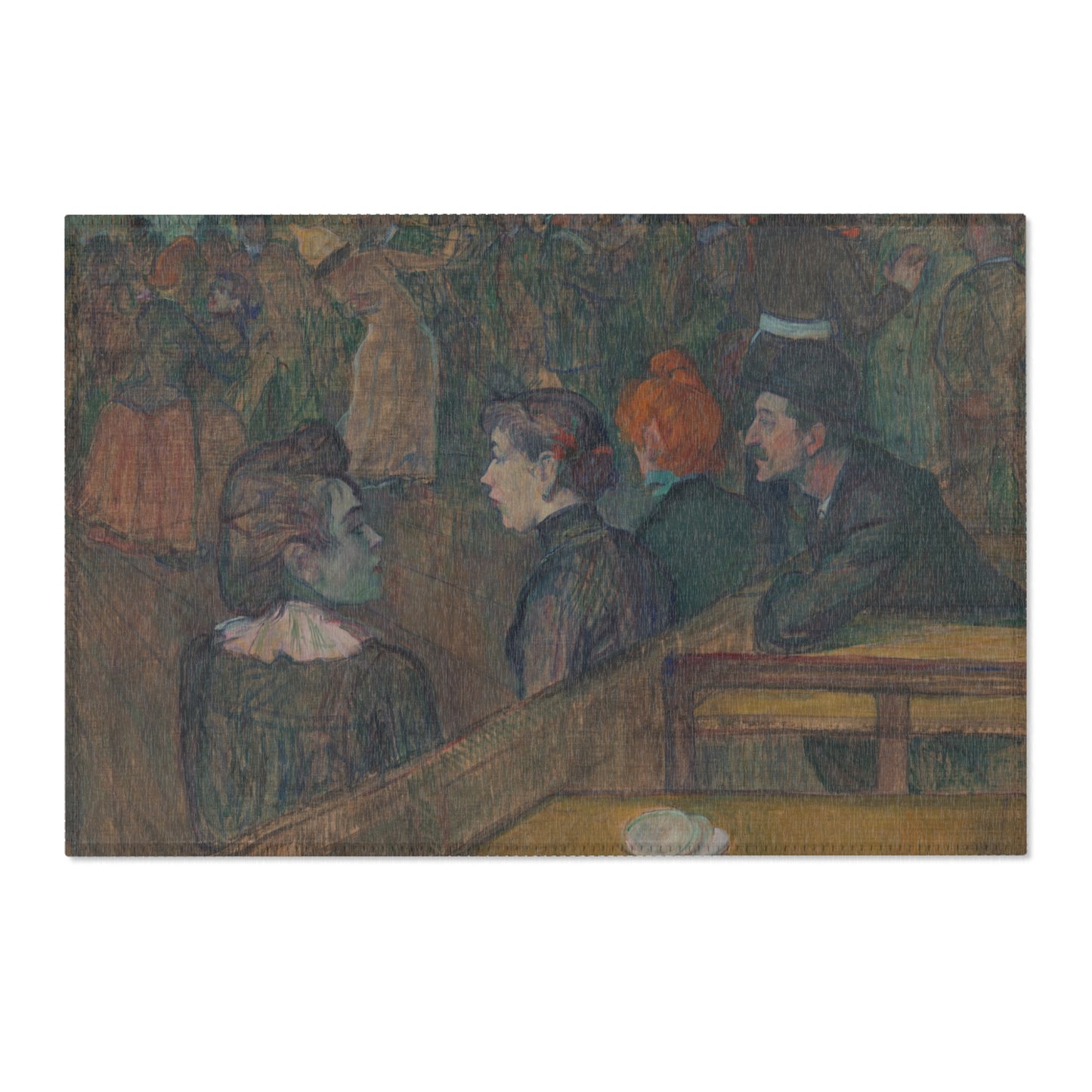 Henri de Toulouse-Lautrec - Moulin de la Galette | Area Rug
